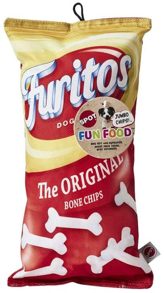 Spot Fun Food Furitos Chips Plush Dog Toy