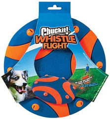 Chuckit Whistle Flight Disc Dog Toy