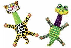 Fat Cat Rubber Neckers Dog Toy Assorted Styles