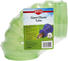 Kaytee Giant Elbow Tube Connects to Giant Tubes and FerreTrail Fun-nel Tubes for Small Pets