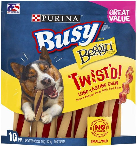 Purina Busy with Beggin Twisted Chew Treats Original