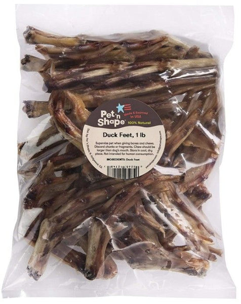 Pet n Shape Duck Feet Dog Treats