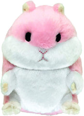 Petsport Tiny Tots Fat Hamster Plush Dog Toy Pink