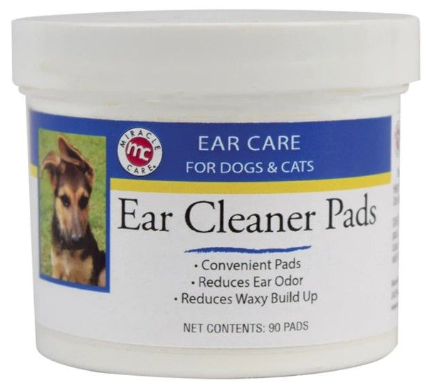 Miracle Care Ear Cleaner Pads for Dogs and Cats