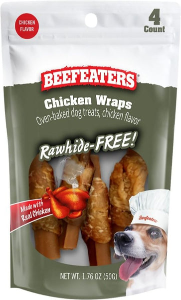 Beefeaters Rawhide Free Oven Baked Chicken Wraps