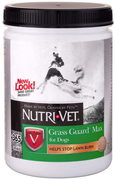 Nutri-Vet Grass Guard Max Chewable Tablets for Dogs