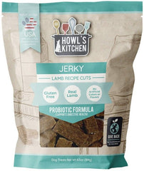 Howls Kitchen Lamb Jerky Cuts Probiotic Formula