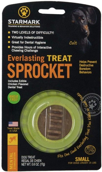 Starmark Everlasting Treat Sprocket Small