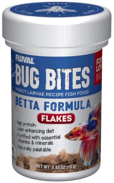 Fluval Bug Bites Betta Formula Flakes