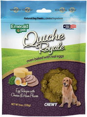 Emerald Pet Quiche Royal Ham and Cheese Treat for Dogs