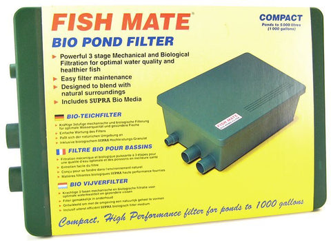 Fish Mate Compact Bio Pond Filter for Ponds