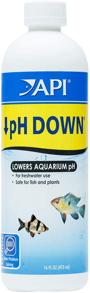 API pH Down Lowers Aquarium pH for Freshwater Aquariums