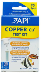 API Copper Cu+ Test Kit Monitor Copper when Medicating in Freshwater and Saltwater Aquariums