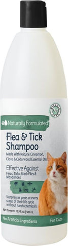 Miracle Care Natural Flea and Tick Shampoo For Cats