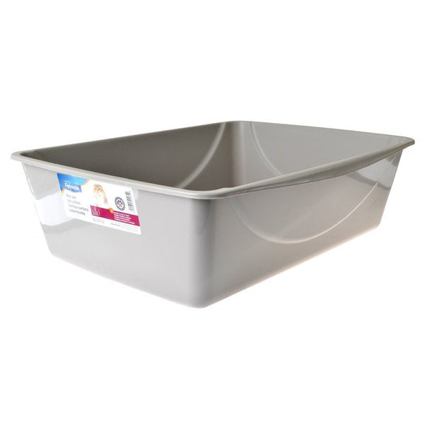 Petmate Cat Litter Pan Gray