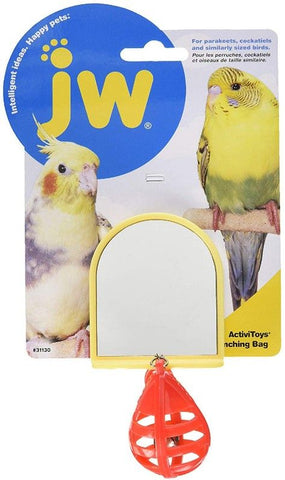 JW Pet Insight Activitoys Punching Bag Plastic Bird Toy