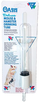 Oasis Deluxe Mouse and Hamster Drinking Tube Glass