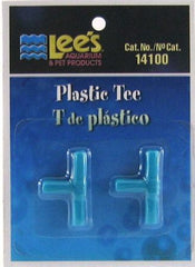 Lees Plastic Tee for Aquarium Airline Tubing