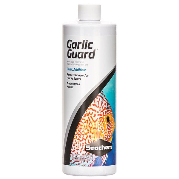 Seachem Garlic Guard Garlic Additive Flavor Enhancer for Freshwater and Marine Aquarium Fish