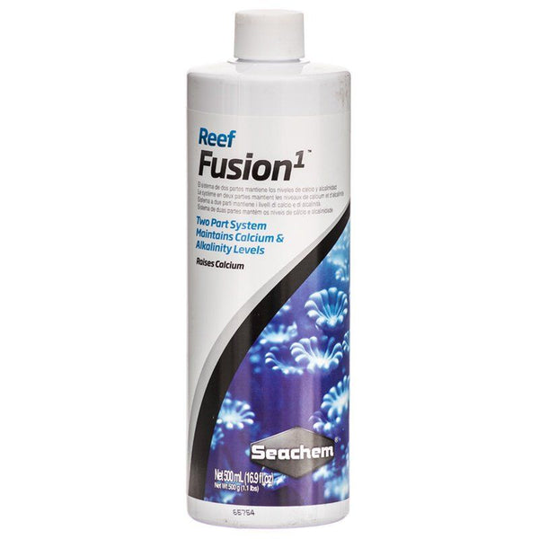 Seachem Reef Fusion 1 Raises Calcium, Maintains Calcium and Alkalinity Levels in Aquariums