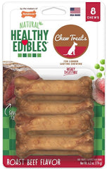 Nylabone Healthy Edibles Chews Roast Beef Petite