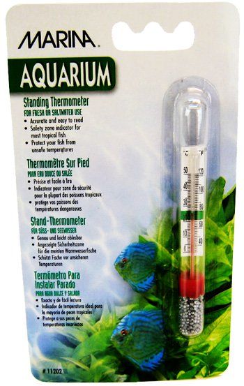 Marina Aquarium Standing Thermometer