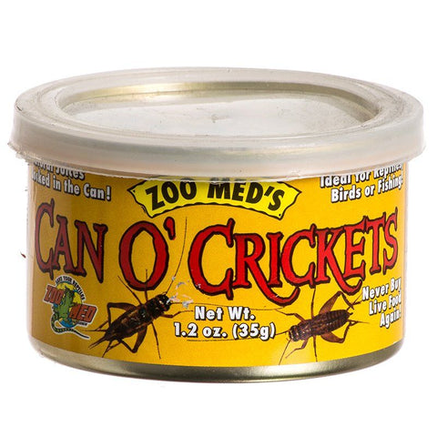 Zoo Med Can O' Crickets for Reptiles and Birds