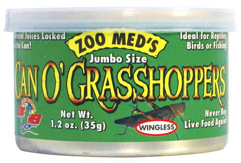 Zoo Med Can O' Grasshoppers for Reptiles or Birds