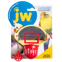 JW Pet Insight Birdie Basketball Toy