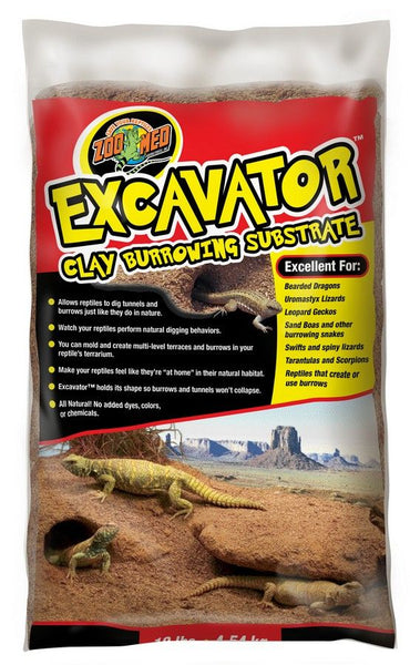 Zoo Med Excavator Clay Burrowing Reptile Substrate