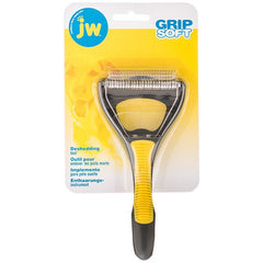 JW Pet Deshedding Tool for Dogs with Stainless Steel Blades