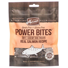 Merrick Power Bites Dog Treats Real Salmon Recipe