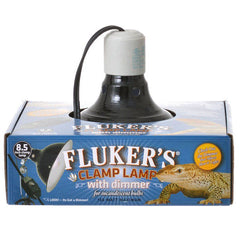 Flukers Clamp Lamp with Dimmer