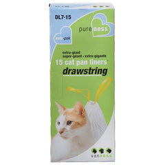 Van Ness PureNess Drawstring Cat Pan Liners Large