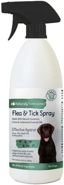 Miracle Care Natural Flea & Tick Spray for Dogs