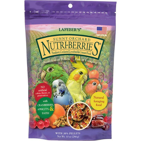 Lafeber Sunny Orchard Nutri-Berries Parakeet, Cockatiel and Conure Food