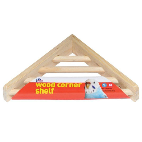 Prevue Wood Corner Shelf for Bird Cages