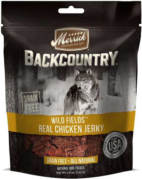 Merrick Backcountry Wild Fields Real Chicken Jerky