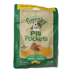 Greenies Pill Pockets Chicken Flavor Capsules