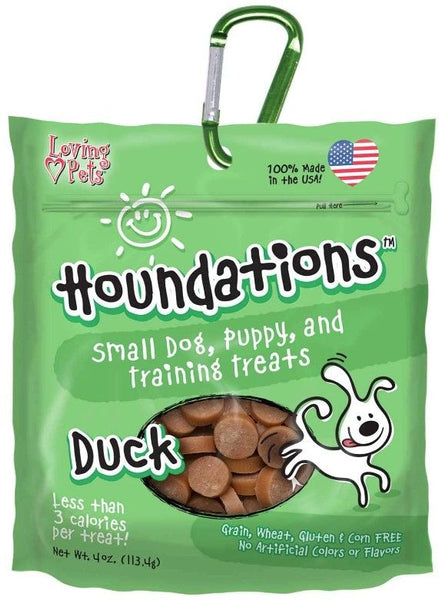 Loving Pets Houndations Training Treats Duck