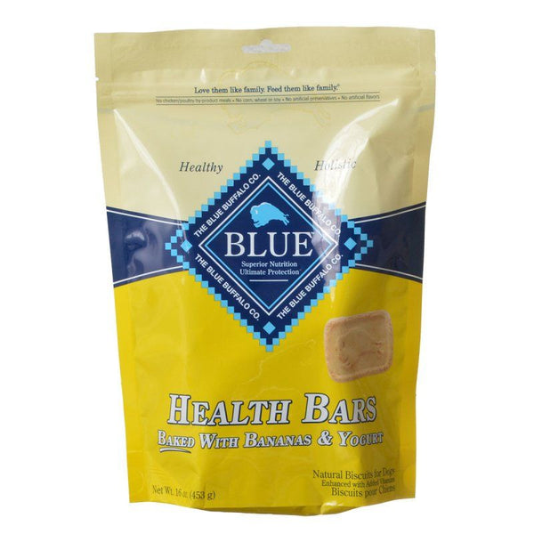 Blue Buffalo Health Bars Baked with Bananas and Yogurt