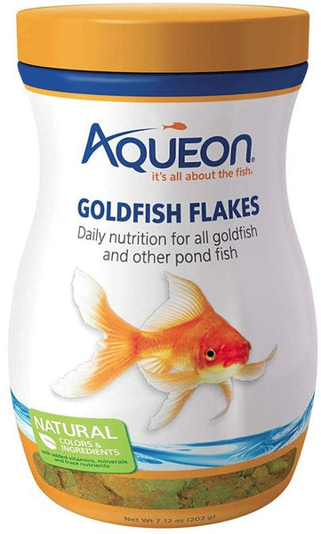 Aqueon Goldfish Flakes Daily Nutrition for All Goldfish and Other Pond Fish