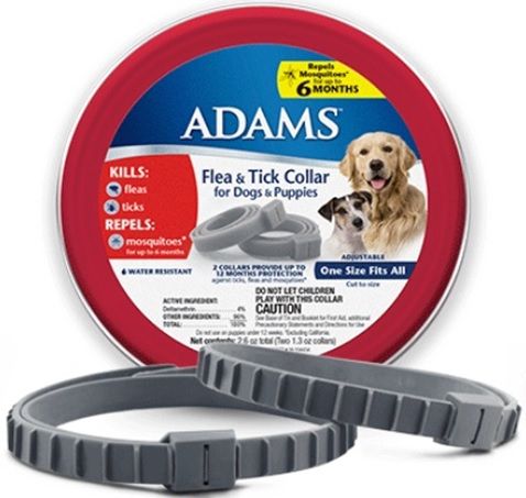 Adams Flea & Tick Collar for Dogs