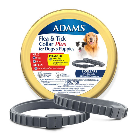 Adams Flea and Tick Collars for Dogs