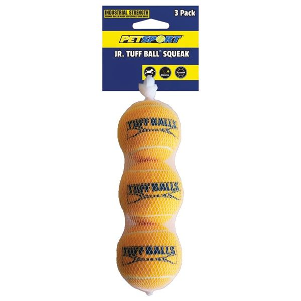 Petsport Jr. Tuff Balls Squeak