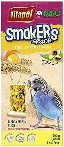 Smakers Parakeet Egg Treat Sticks 