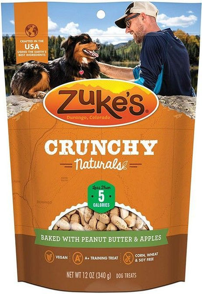 Zukes Crunchy Naturals With Peanut Butter & Apples