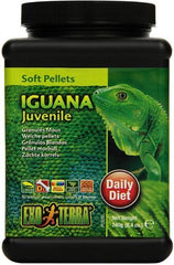 Exo Terra Soft Pellets Juvenile Iguana Food