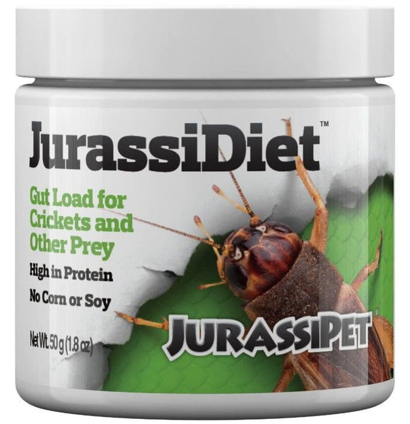 JurassiPet JurassiDiet Gutload High Protein Complete Diet for Crickets and other Prey