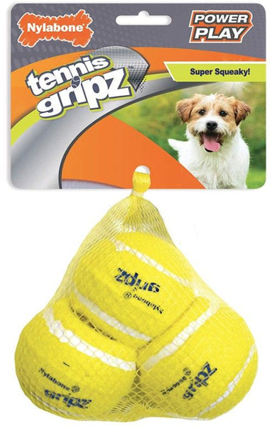 Nylabone Power Play Gripz Tennis Ball Small